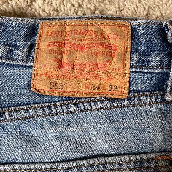 Vintage 90s Levi’s 505 34/32 - Picture 6 of 11